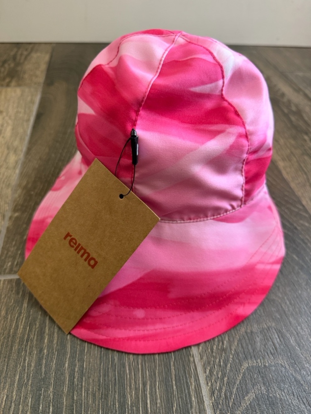 Reima Kids' Viiri Bright Berry UPF 50+ Reversible Sunhat—1/2Y - Picture 5 of 15